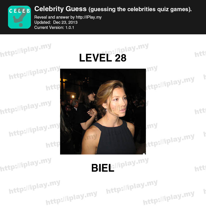 Celebrity Guess Level 28