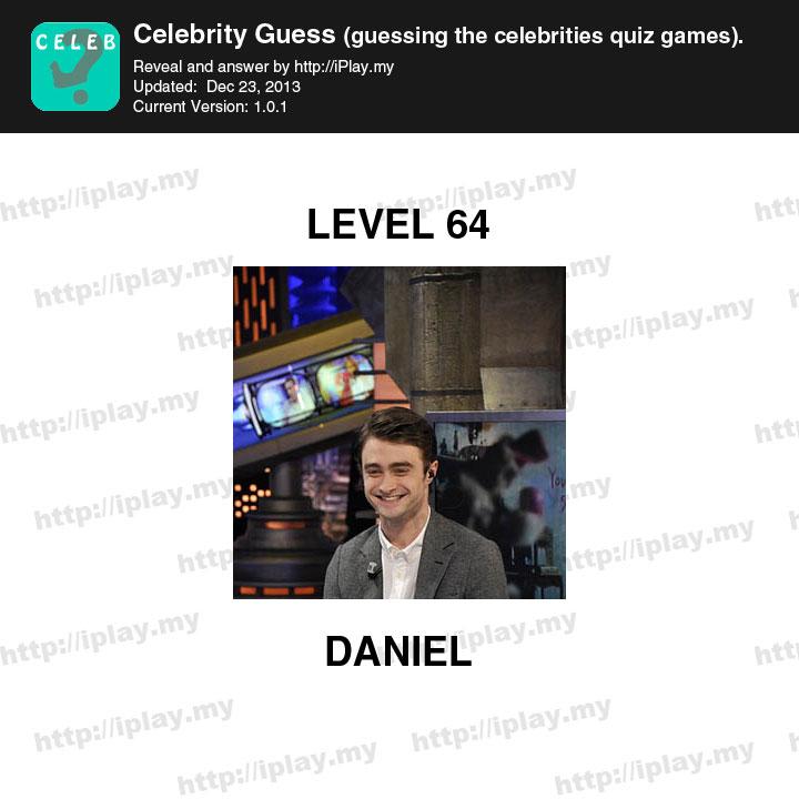 Celebrity Guess Level 64