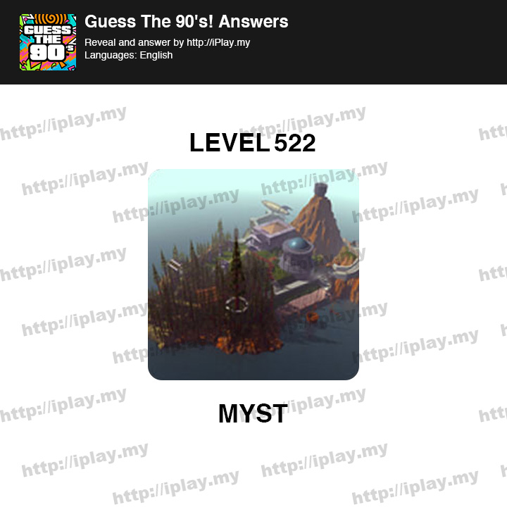 Guess The 90s Level 522