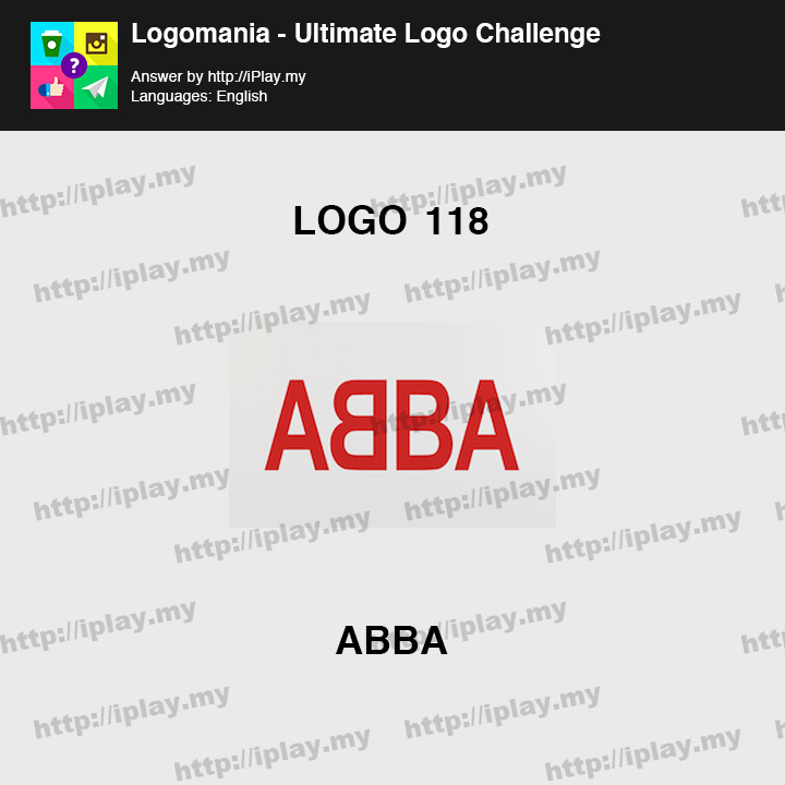 Logomania - Ultimate Logo Challenge Level 118