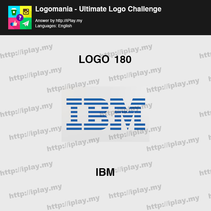 Logomania - Ultimate Logo Challenge Level 180
