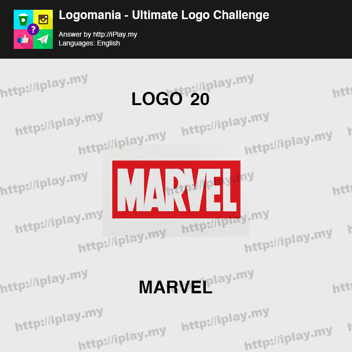 Logomania - Ultimate Logo Challenge Level 20