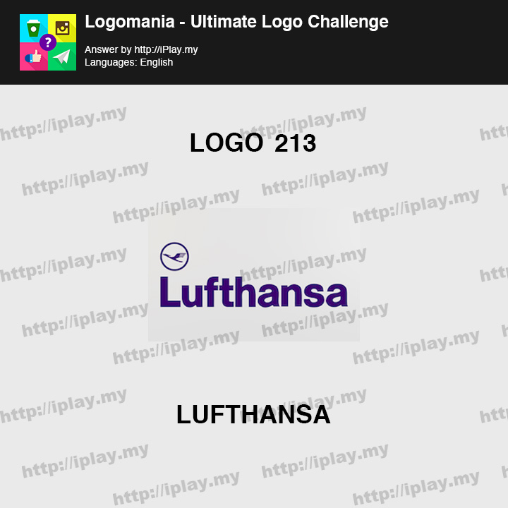 Logomania - Ultimate Logo Challenge Level 213
