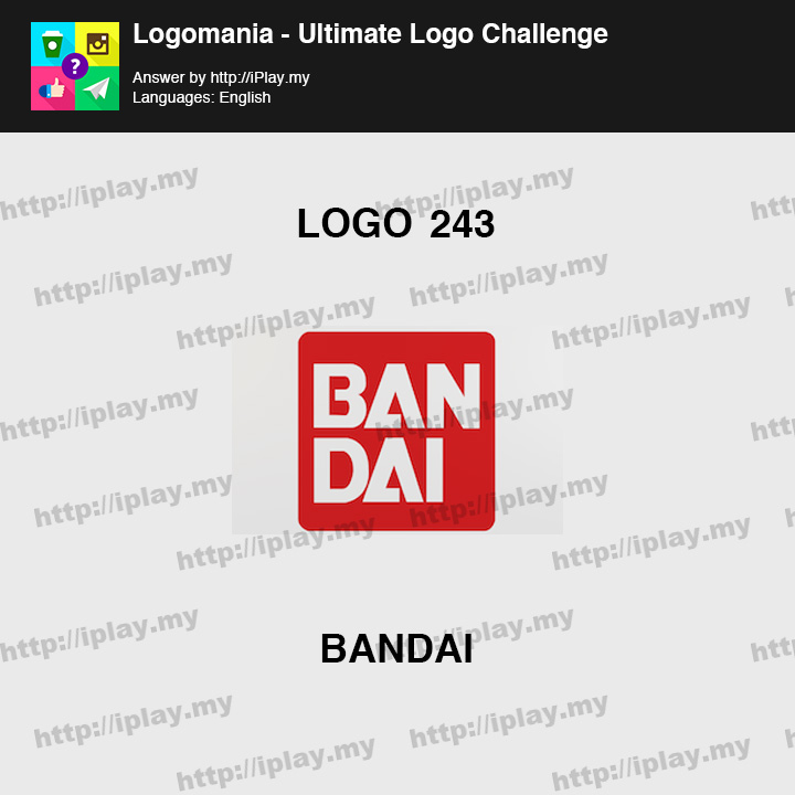 Logomania - Ultimate Logo Challenge Level 243