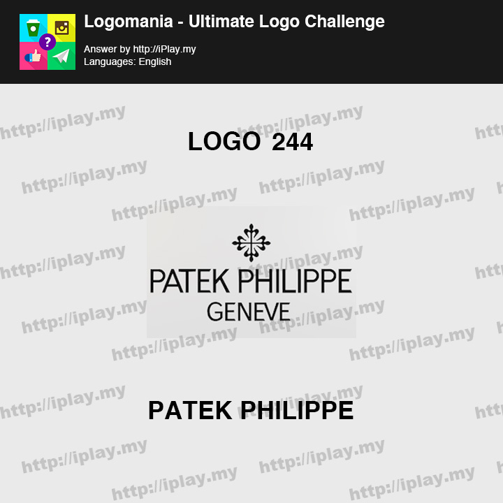 Logomania - Ultimate Logo Challenge Level 244