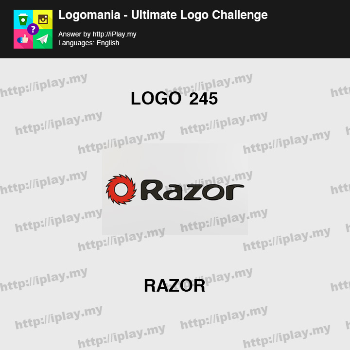 Logomania - Ultimate Logo Challenge Level 245