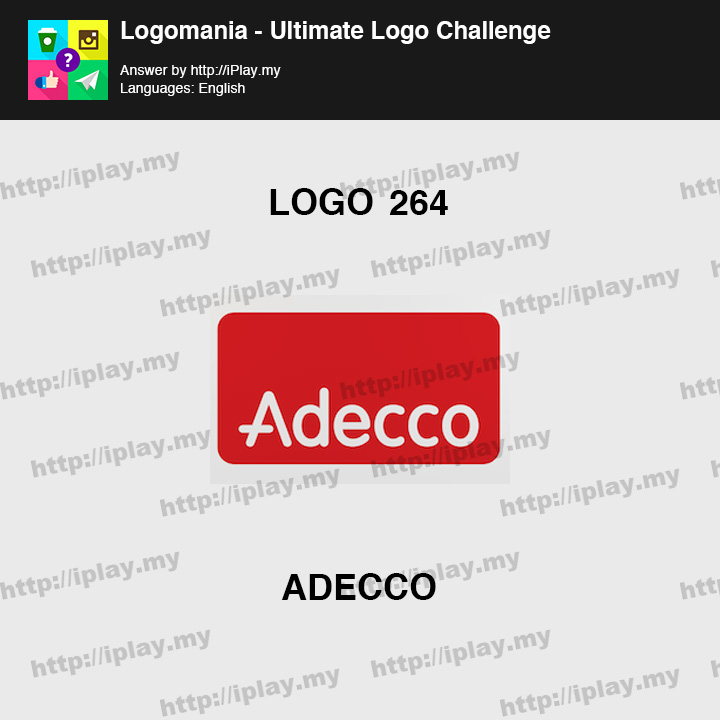 Logomania - Ultimate Logo Challenge Level 264