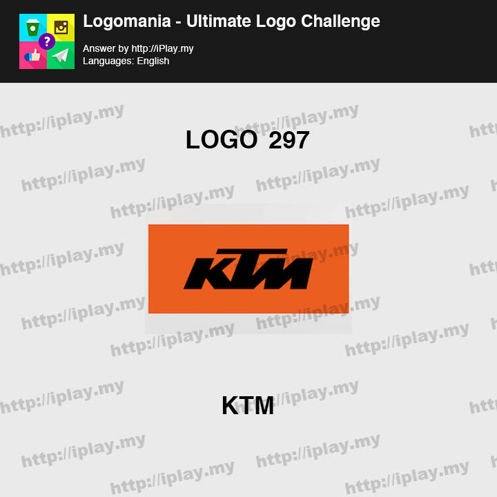 Logomania - Ultimate Logo Challenge Level 297