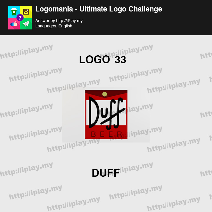Logomania - Ultimate Logo Challenge Level 33