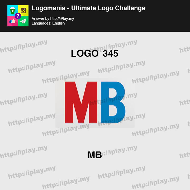 Logomania - Ultimate Logo Challenge Level 345