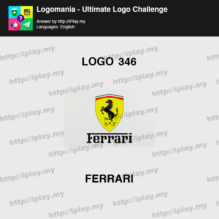 Logomania - Ultimate Logo Challenge Level 346