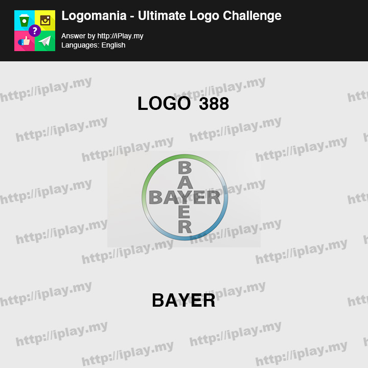 Logomania - Ultimate Logo Challenge Level 388