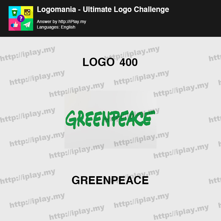Logomania - Ultimate Logo Challenge Level 400