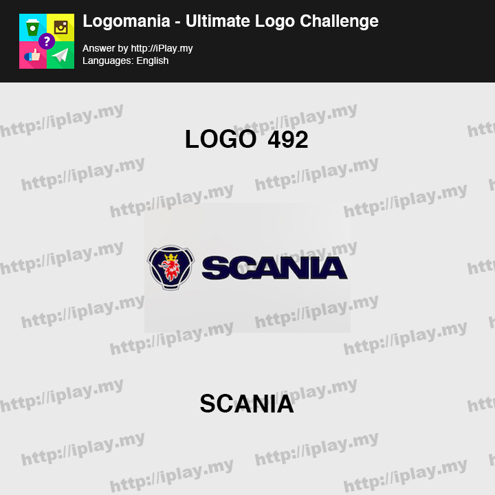 Logomania - Ultimate Logo Challenge Level 492