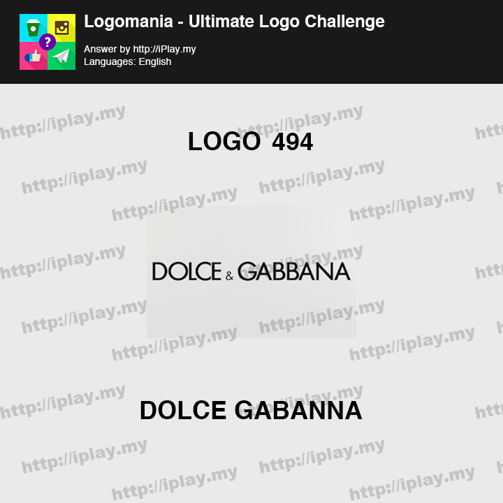Logomania - Ultimate Logo Challenge Level 494