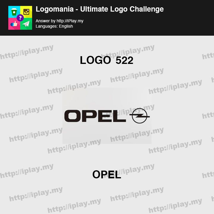 Logomania - Ultimate Logo Challenge Level 522