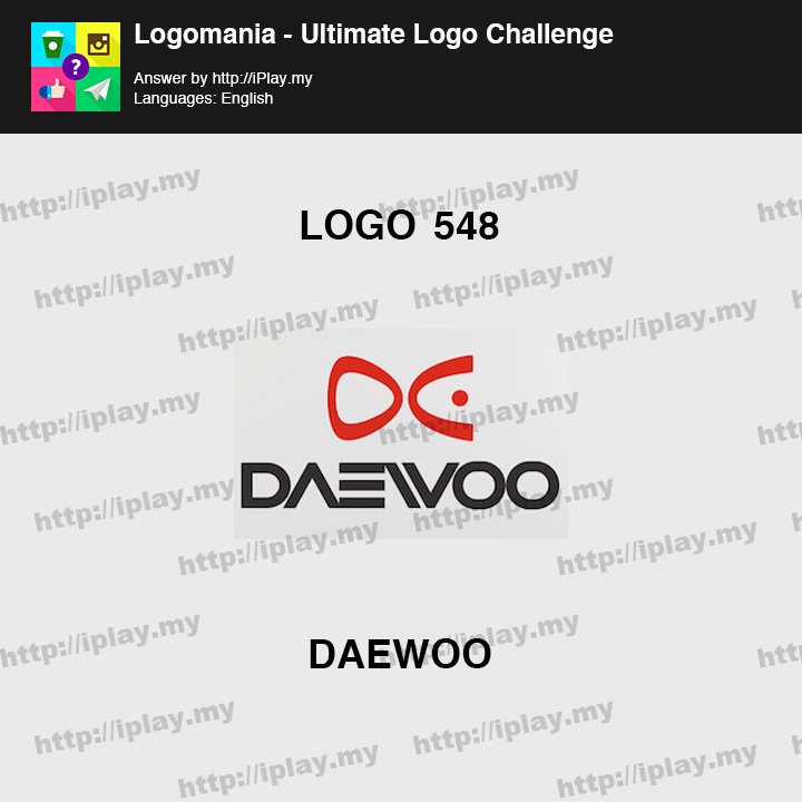 Logomania - Ultimate Logo Challenge Level 548