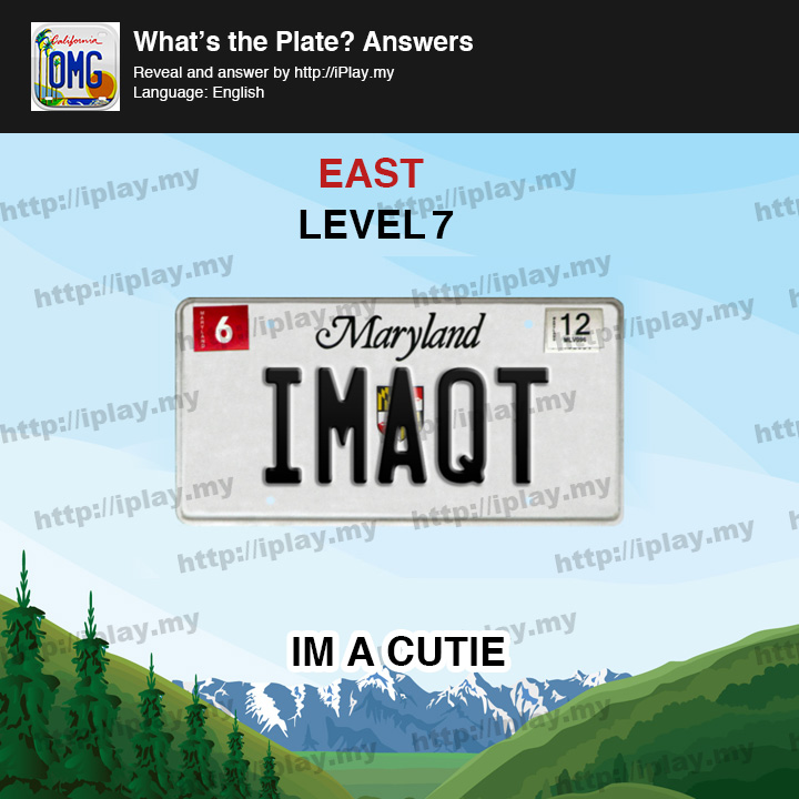 What's the Plate East Level 7