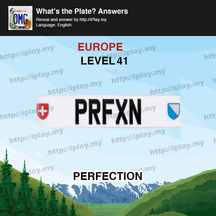 What's the Plate Europe Level 41