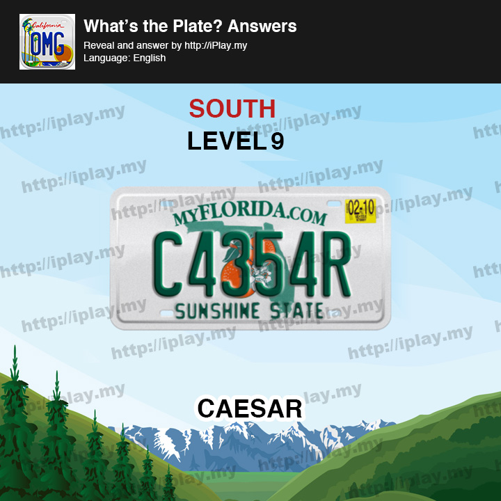 What's the Plate South Level 9