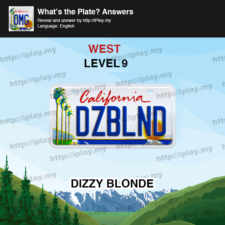 What's the Plate West Level 9